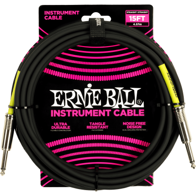 Ernie Ball 6399 Cables Classic Jack/Jack 4.5m black
