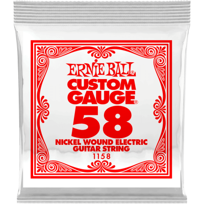 Ernie Ball 1158 Slinky Nickel Wound 58