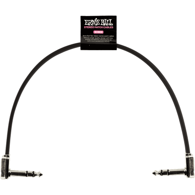 Ernie Ball 6409 Cables Instrument Patch TRS - fine & flat cooky - 30 cm