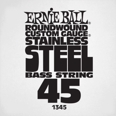 Ernie Ball 1345 Slinky Stainless Steel 45