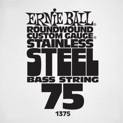 Ernie Ball 1375 Slinky Stainless Steel 75