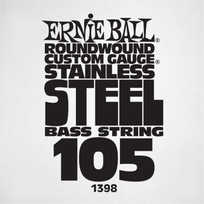 Ernie Ball 1398 Slinky Stainless Steel 105