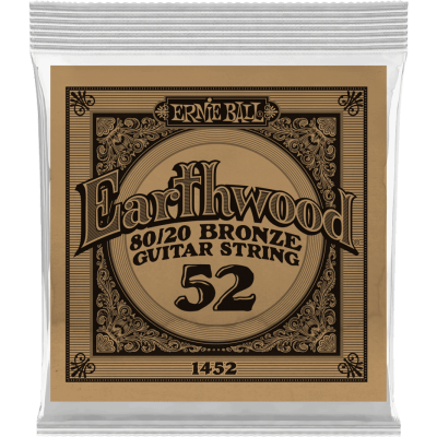 Ernie Ball 1452 Earthwood 80/20 Bronze 52