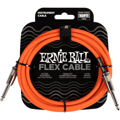 Ernie Ball 6416 Flex Jack/Jack Orange Flex Idead