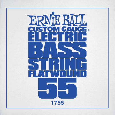 Ernie Ball 1755 Slinky Flatwound 55