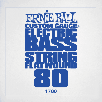 Ernie Ball 1780 Slinky Flatwound 80