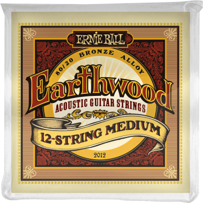 Ernie Ball 2012 Earthwood 80/20 bronze medium /12 strings 11-52