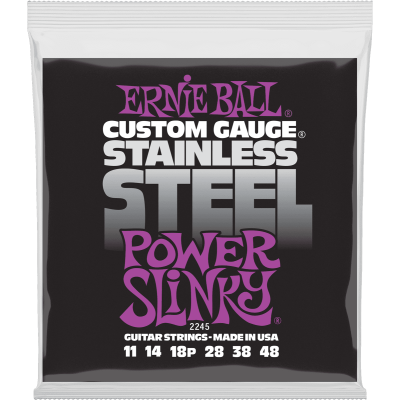 Ernie Ball 2245 Slinky Stainless Steel 11-48
