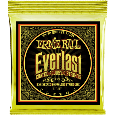 Ernie Ball 2558 Everlast Coued 80/20 Bronze Light 11-52