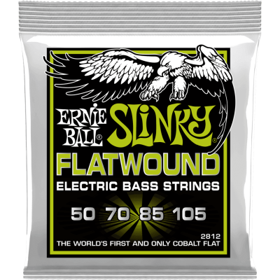 Ernie Ball 2812 Slinky Flatwound 50-105