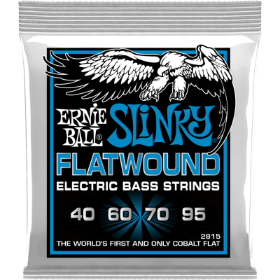 Ernie Ball 2815 Slinky Flatwound 40-95