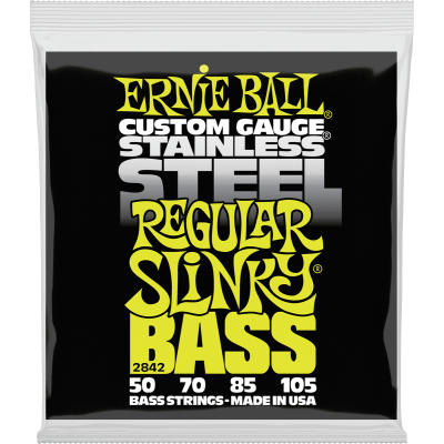 Ernie Ball 2842 Slinky Stainless Steel 50-105
