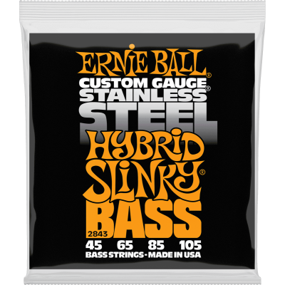 Ernie Ball 2843 Slinky Stainless Steel 45-105