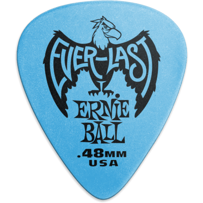 Ernie Ball 9181 picks Everlast 12 Blue Sachet 0.48mm