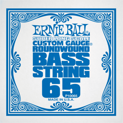 Ernie Ball 10065 Slinky Nickel Wound Super Long Scale 065