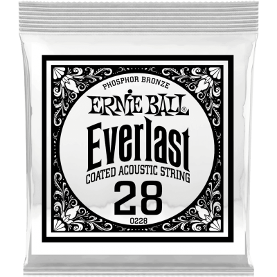 Ernie Ball 10228 Everlast Coated Phophore Bronze 28