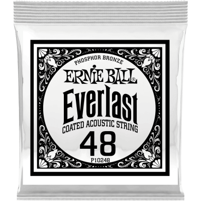Ernie Ball 10248 Everlast Coated Phophore Bronze 48