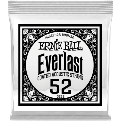 Ernie Ball 10252 Everlast Coated Phophore Bronze 52