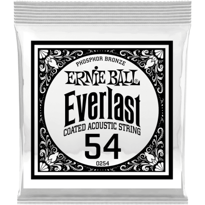 Ernie Ball 10254 Everlast Coated Phophore Bronze 54