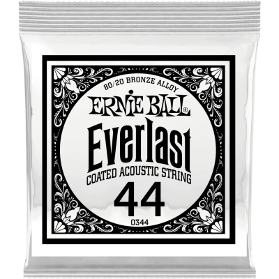 Ernie Ball 10344 Everlast COATED 80/20 Bronze 44