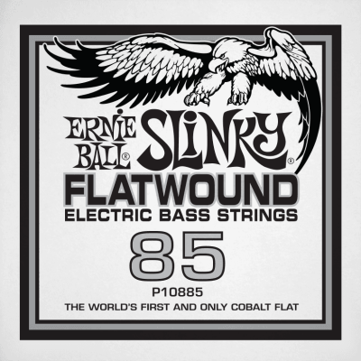 Ernie Ball 10885 Slinky Flatwound 85