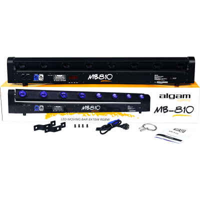 Algam Lighting MB810 LED motorized bar 8 x 10W RGBW