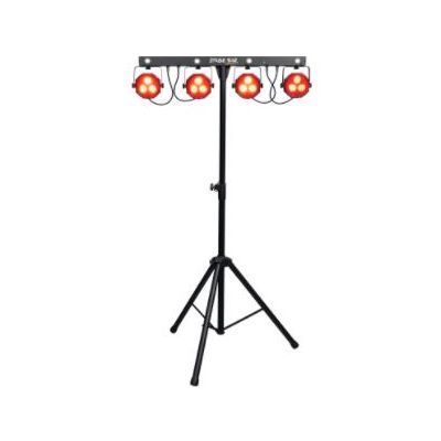 Algam Lighting STAGE-BAR Led lampen op stand, inlcusief footcontroller.