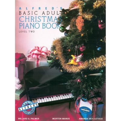 Hal Leonard Alfred basic Adult Piano course Christmas Boek 2