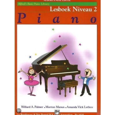 BOEKEN Alfred Basic Piano,  lesboek niveau 2 Nederlandse editie