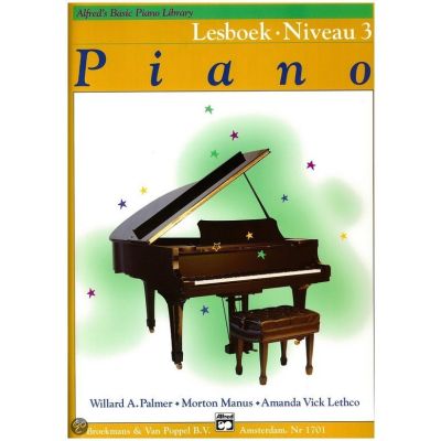 Alfred Music Publications Alfred's Basic Piano Library Lesboek Niveau 3