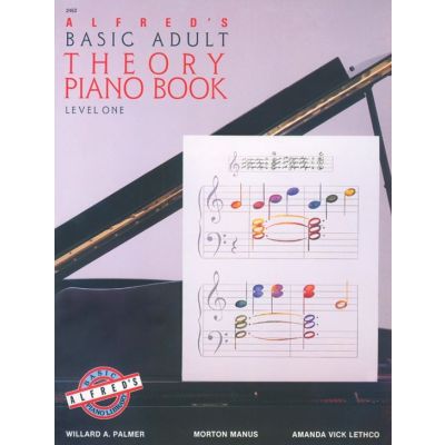 BOEKEN Alfred's Basic Adult Piano Course: Theory Boek 1