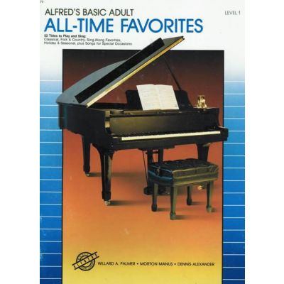 Alfred Music Publications Alfred's Basic Adult All Time Favorites 1