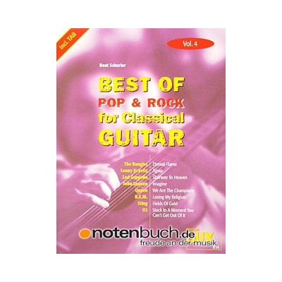 Hal Leonard Best of pop & Rock classical Guitar