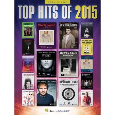 Hal Leonard Top Hits of 2015 - Easy Piano