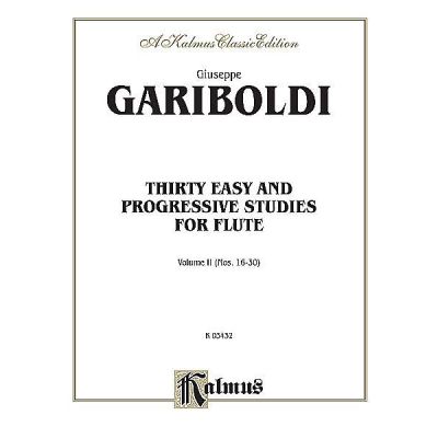 Hal Leonard Gariboldi: 30 easy and progressive studies for flute