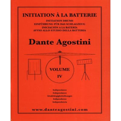 Hal Leonard Dante Agostini Méthode de batterie volume 4 (Frans)