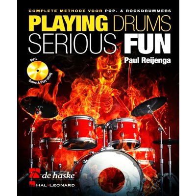 De Haske Publications Playing Drums Serious Fun (NL)