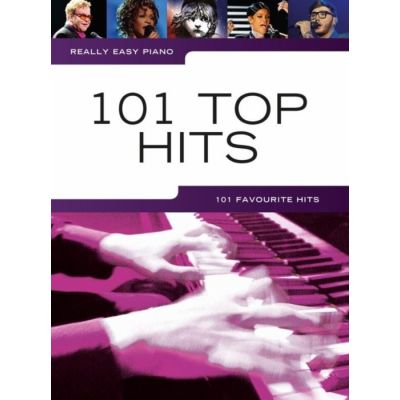Hal Leonard Really Easy Piano 101 Top Hits