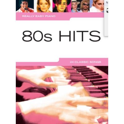 Wise Publications Really Easy Piano: 80's Hits