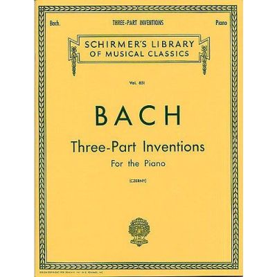Hal Leonard Two and Three-Part Inventions J.S. Bach (Bischoff)