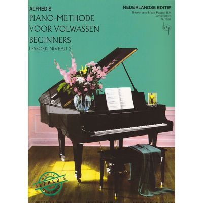 BOEKEN Alfred Adult Piano voor volwassen beginners - deel 2