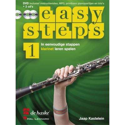 De Haske Publications Easy Steps 1 klarinet