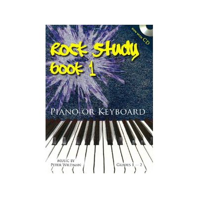 Hal Leonard Peter Wildman Rock Shudy book 1 Piano or Keyboard