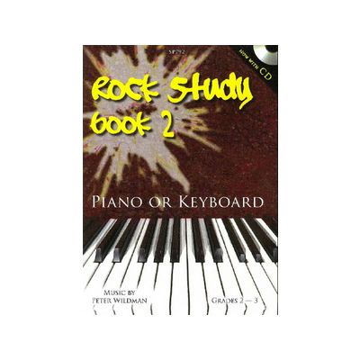 BOEKEN+CD/DVD Peter Wildman Rock Shudy book 2 Piano or Keyboard