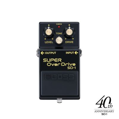 BOSS SD-1-4A Super Overdrive 40th Anniversary  - Effet Guitar électrique