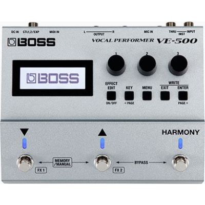 BOSS VE-500 Vocal Performer - Effet Guitar électrique
