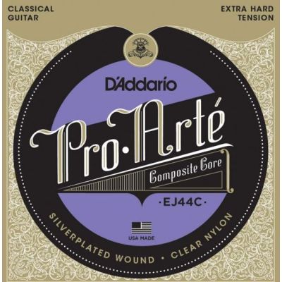 D'Addario EJ44C Pro-Arte Composite Classical Guitar Strings, Extra-Hard Tension
