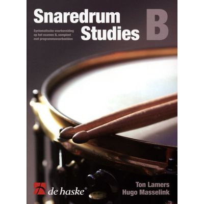 De Haske Publications snaredrum Studies B - Ton Lamers -  De Haske