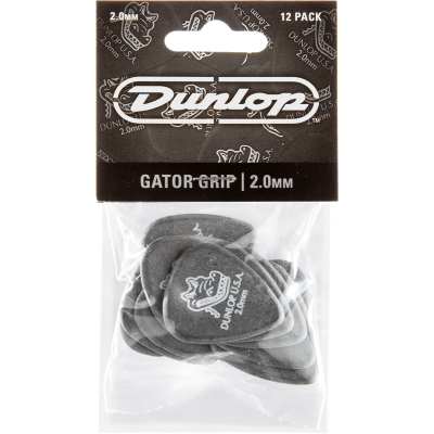 Dunlop 417P200 Plectra Gator Grip 2.00mm