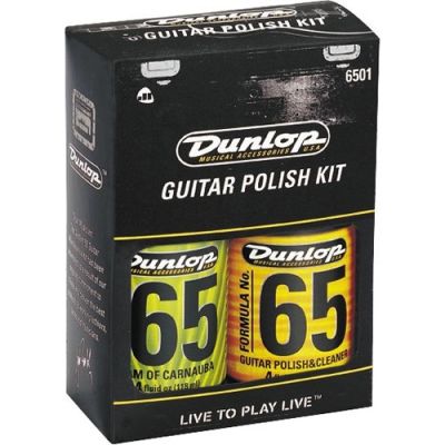 Dunlop ADU 6501 DUNLOP FORMULA 65 GUITAR POLISH KIT (2PROD)